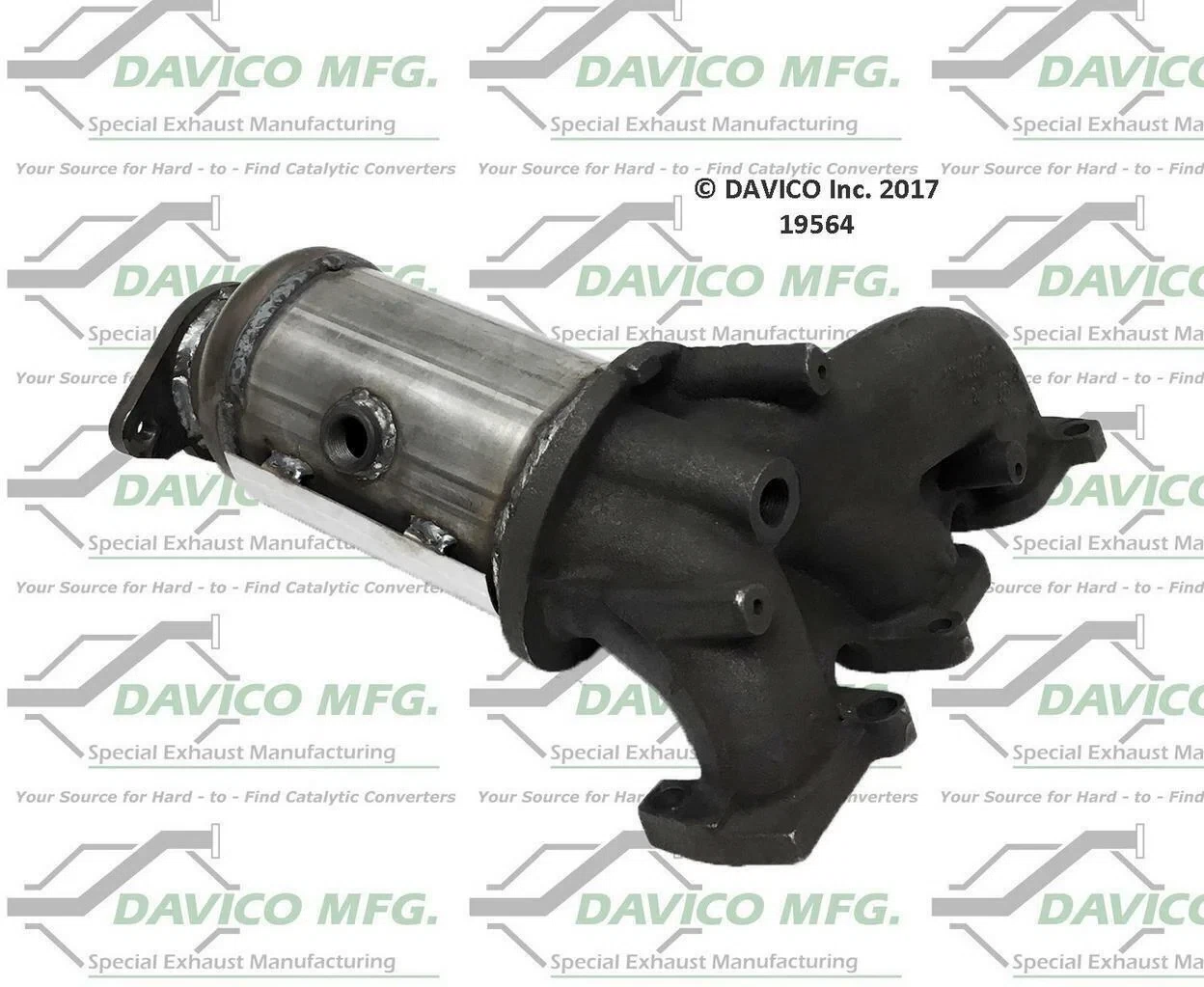 2011-2014 Ford Edge Catalytic Converter 19564